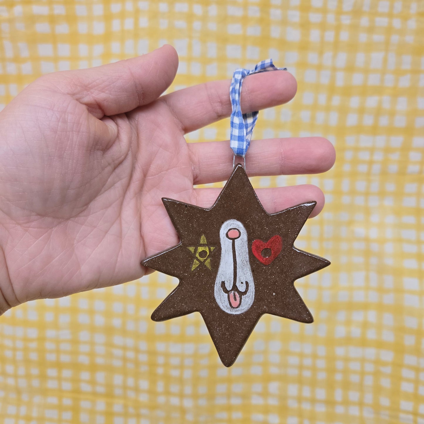 Puppy & Kitty Star Critter Ornaments