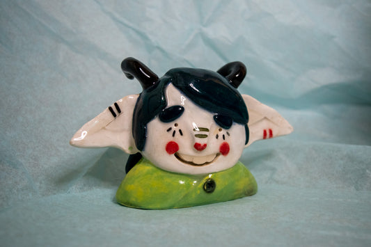 "Lorelai the Goblin" Ceramic Sculpture